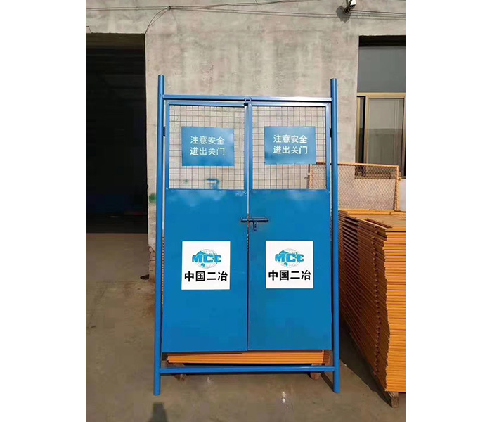 中国二冶电梯防护门案例